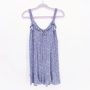 AEO Floral Ruffle Mini Dress